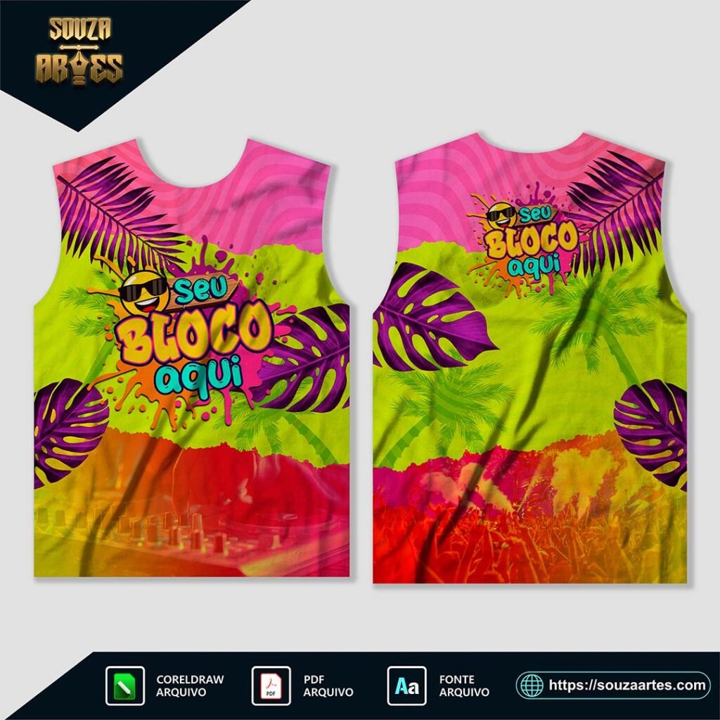 Pack 150 Artes Abadá Carnaval 2025 - Souza Artes