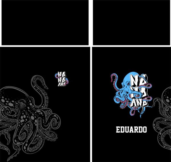 Arte Vetor Estampa Camisa Nono Ano Polvo