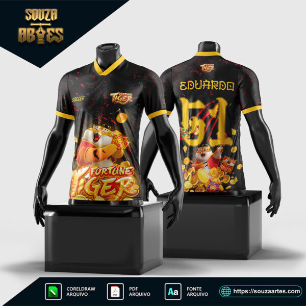 Arte vetor para camisa Interclasse em formato Corel Draw X7