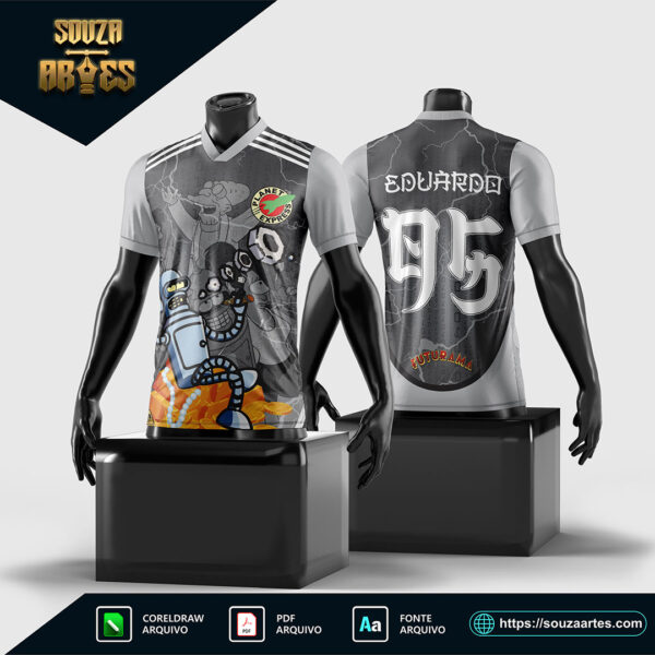 Arte vetor para camisa Interclasse em formato Corel Draw X7