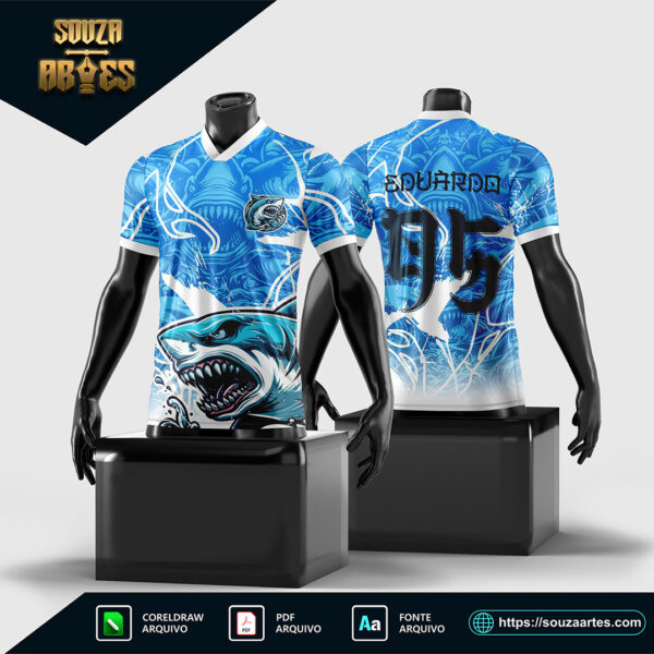 Arte vetor para camisa Interclasse em formato Corel Draw X7