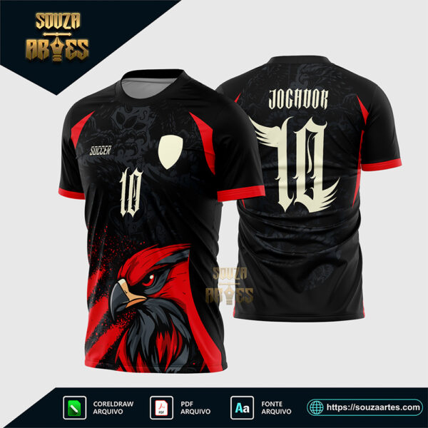 Arte Vetor Camisa Interclasse Águia 2025 Corel Draw X7 para sublimação