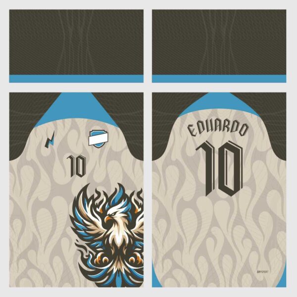 Arte Vetor Camisa Interclasse Fênix Flames - Imagem 2