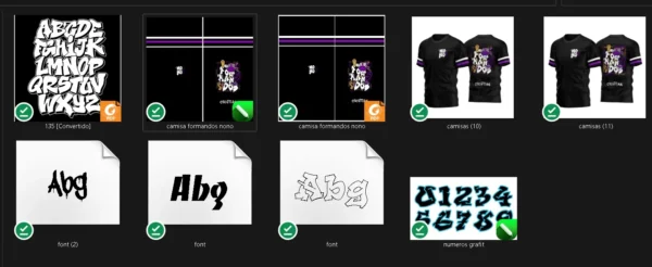 Arte Vetor Camisa Formandos Nono Ano 2026 Corel Draw X7 para sublimação