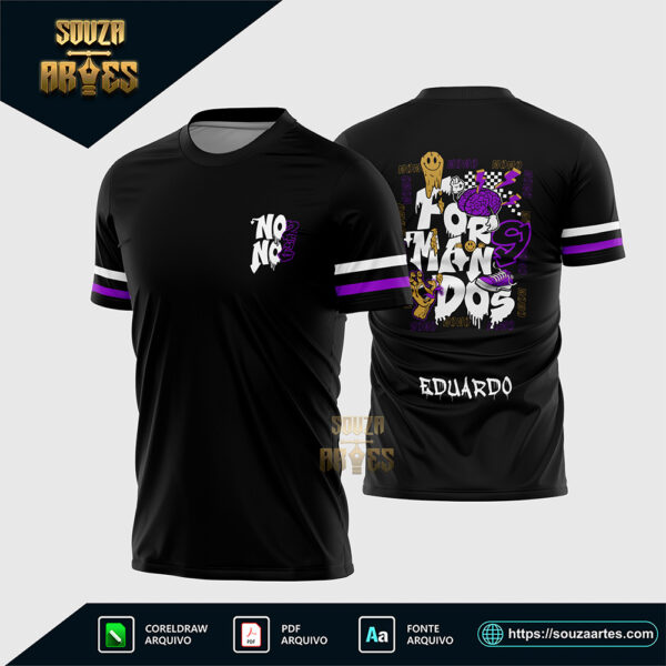 Arte Vetor Camisa Formandos Nono Ano 2026 Corel Draw X7 para sublimação