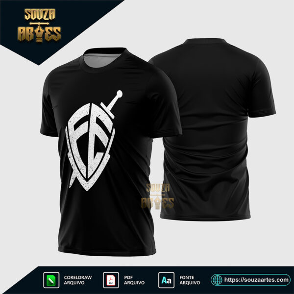 Arte Vetor Camisa Religião Ele Morreu Por Mim 2026 Corel Draw X7 para sublimação