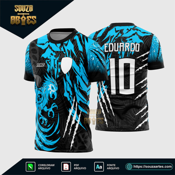 Arte Vetor Camisa de Interclasse Arara 2026 Corel Draw X7 para sublimação