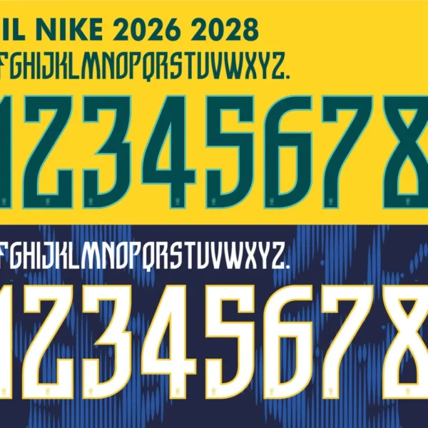 Fonte Vetor Brasil Nike 2026 2028