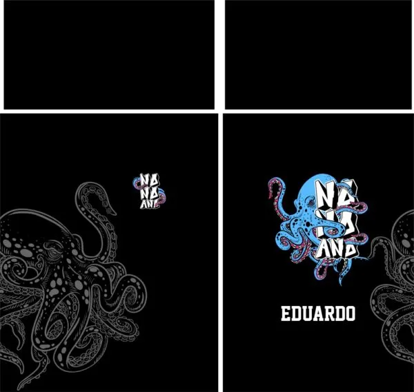 Arte Vetor Estampa Camisa Nono Ano Polvo
