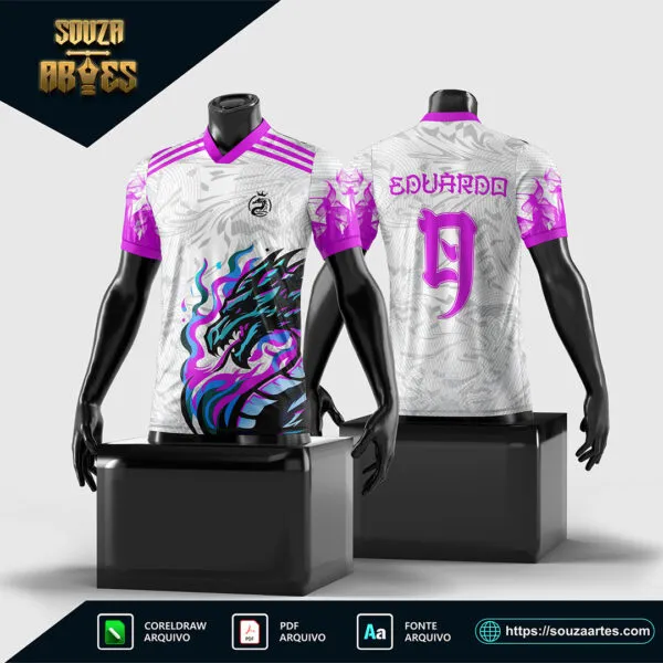 Arte vetor para camisa Interclasse em formato Corel Draw X7