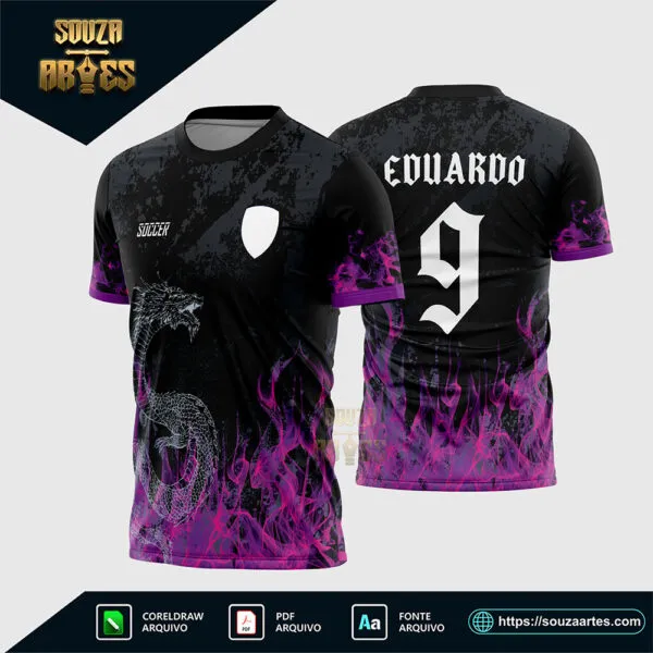 Arte vetor para camisa Interclasse em formato Corel Draw X7