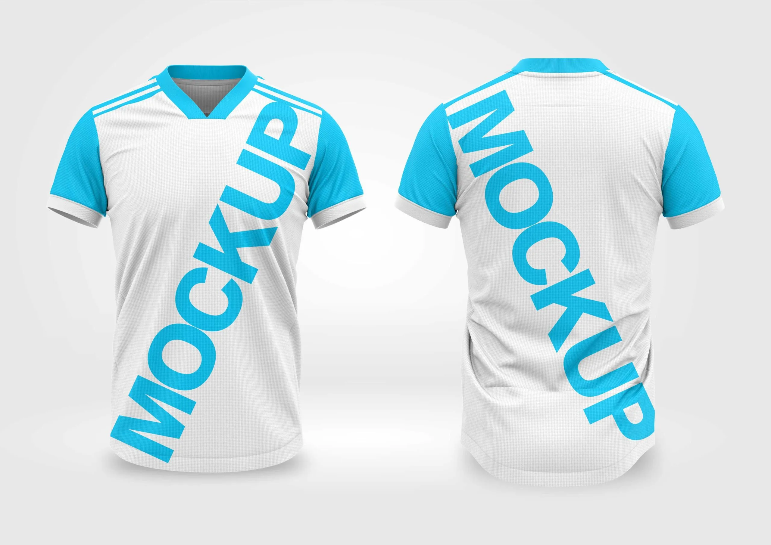 Mockup Camisa Gola V Corel Draw X7 Editável Adidas para sublimação